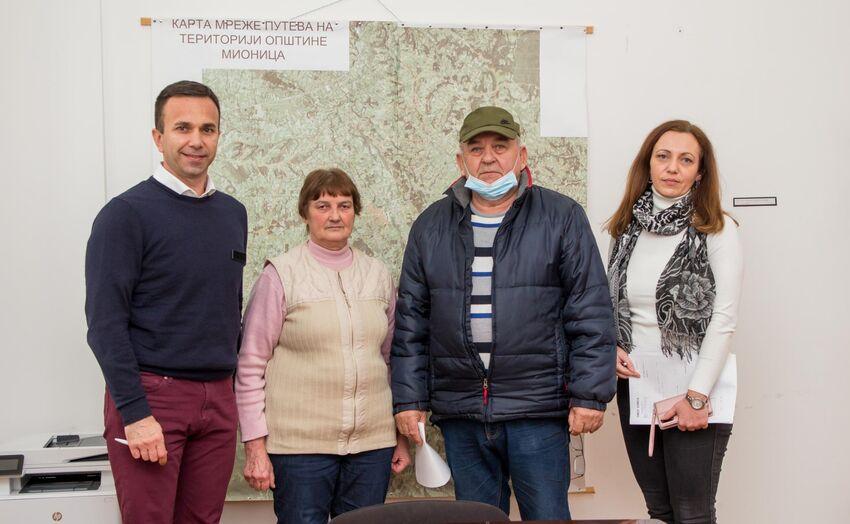predsednik opstine mionica boban jankovic i porodice tutus i milic
