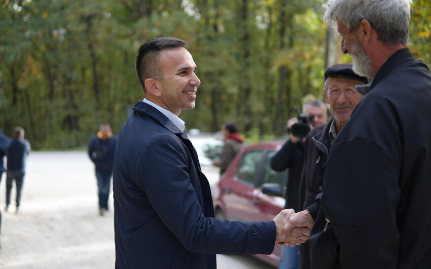 Ministar Darko Glisic u obilasku vodovoda05