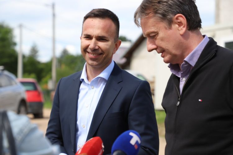 Janković i Glišić u obilasku
