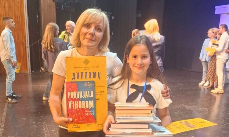 Neda Rulić i učetiljica Zorica Toskić