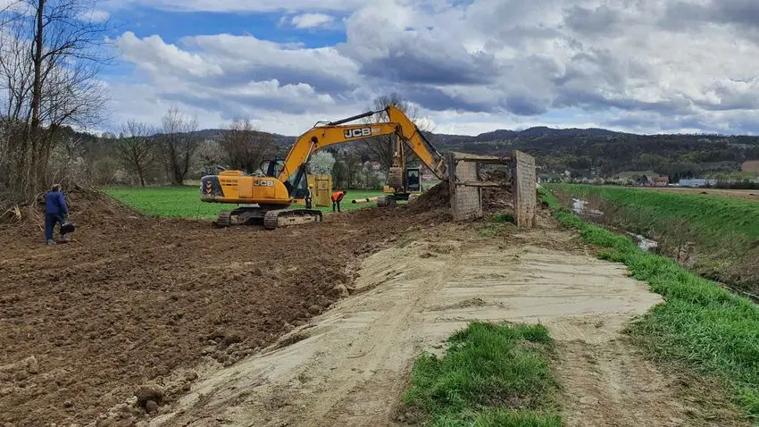 radovi na izgradnji kanalizacione mreze u banji vrujcima