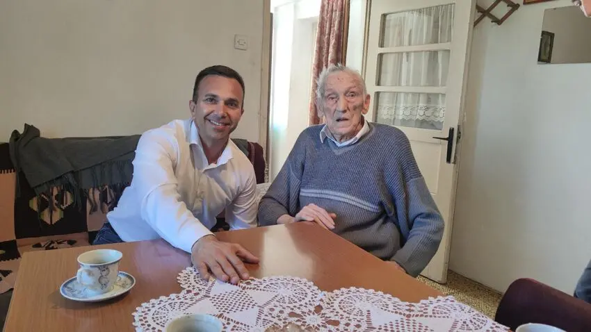jankovic u poseti najstarijem mestaninu opstine mionica jordanu jevtovicu