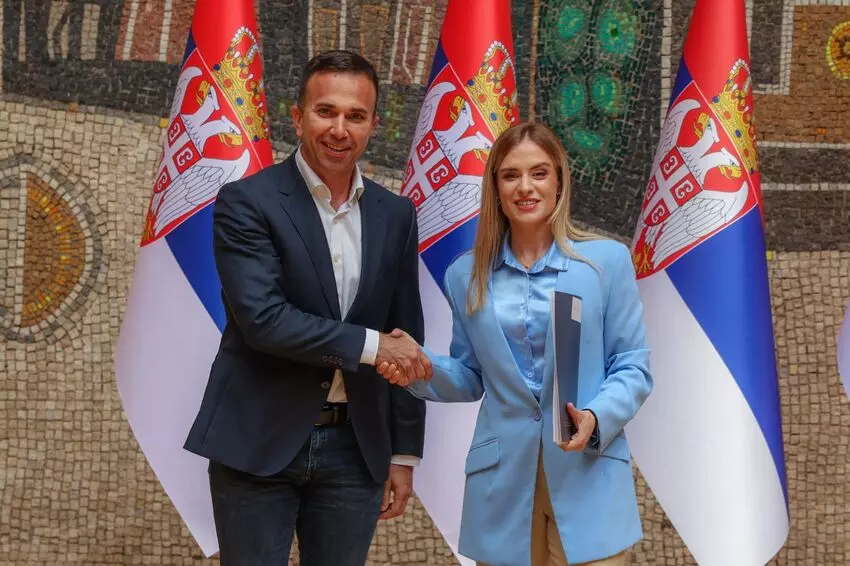 ministarka durdevic stamenkovski i predsednik jankovic